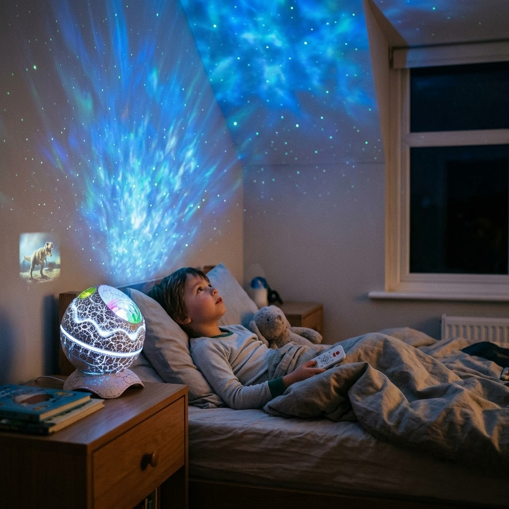 Star Projector Night Light - 4-in-1 Aurora Projector & Bluetooth Speaker 1