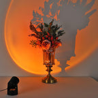 Sunset Projection LED Table Lamp - Create Cozy Bedroom Ambiance 5
