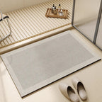 Super Absorbent Non-Slip Bath Mat - Quick-Dry Comfort for Bathroom 0