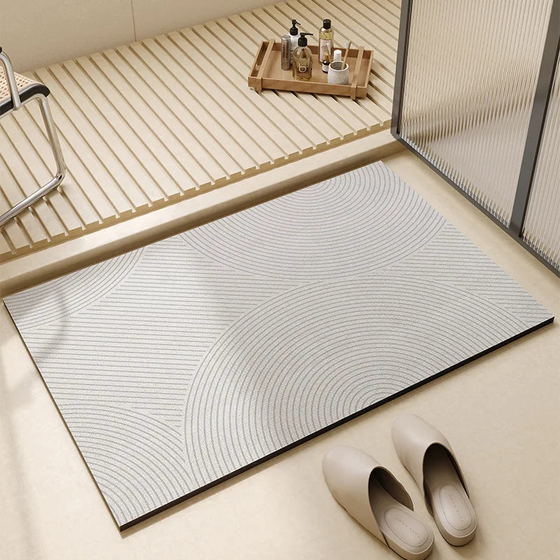 Super Absorbent Non-Slip Bath Mat - Quick-Dry Comfort for Bathroom 4