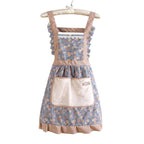 Sweet Flora Kitchen Apron - Durable, Waterproof, Adjustable Fit for Women 0
