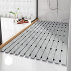 TPE Non-Slip Shower Mat with Fast-Drain Grooves – Customizable Anti-Slip Bath Mat for Safety in Showers and Tubs 2