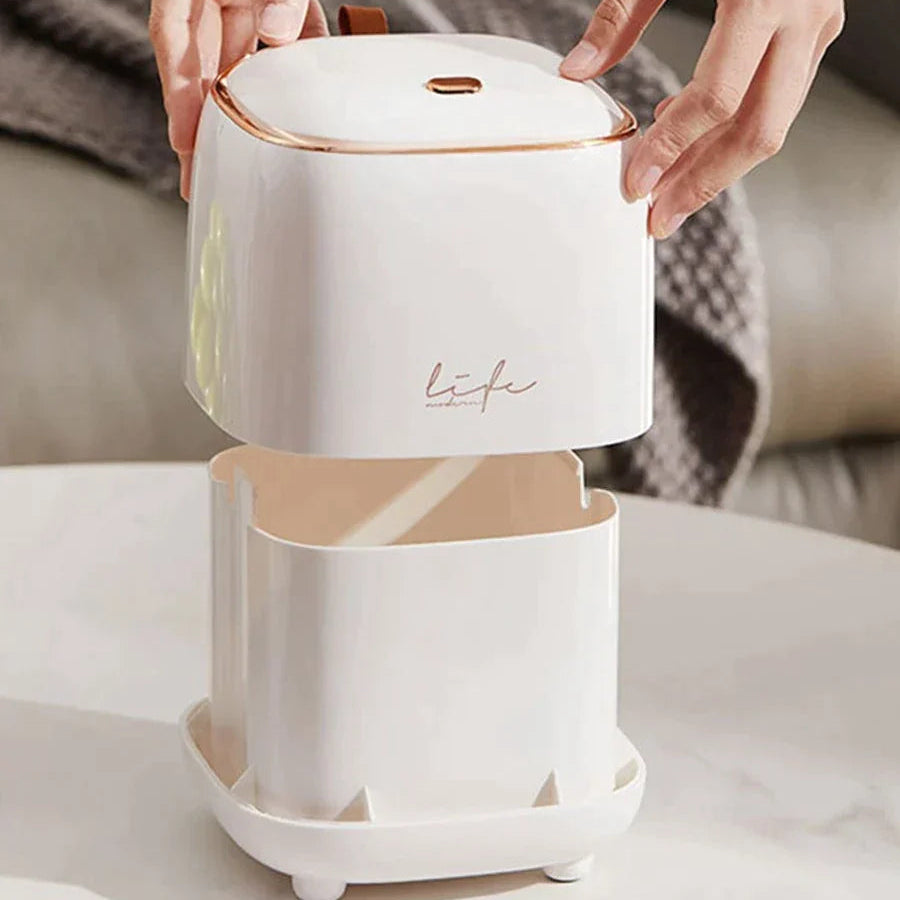 Table Waste Bin - Stylish & Compact Garbage Can for Home & Office 5