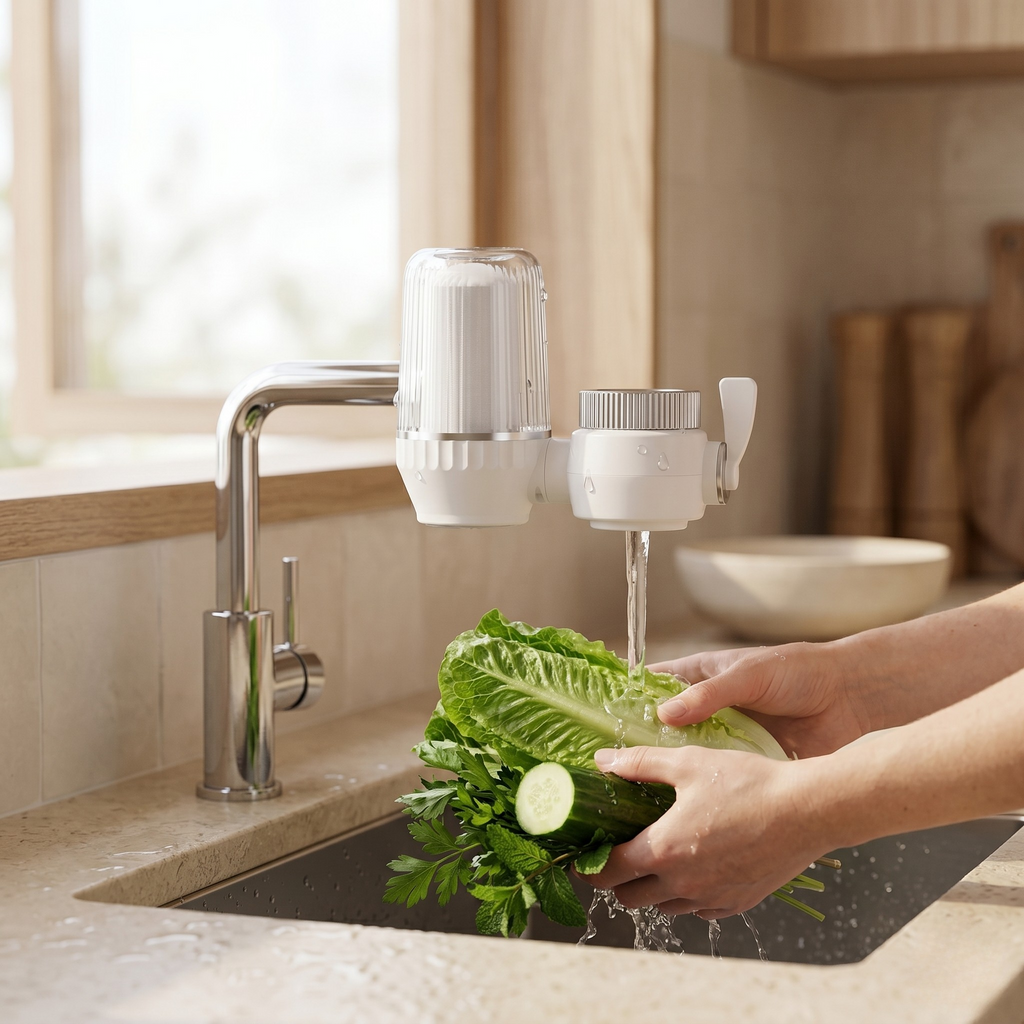 Tap Water Filter - Multi-Layer Water Filtration System for Cleaner Water 4