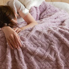 Thick Lambswool and Fleece Winter Blanket for Couch or Bed-Blanket-Homely Dreams-Homely Dreams