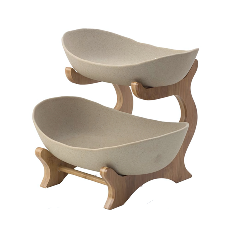 Three-Tier Modern Fruit Bowl - Stylish Kitchen Organization & Space-Saving 0