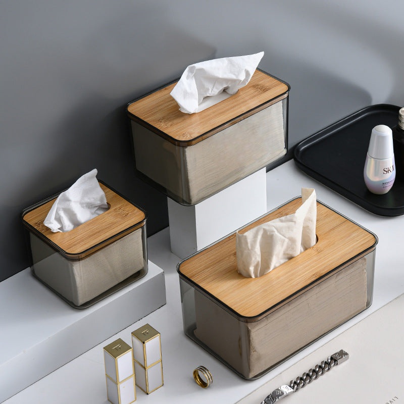 Tissue Holder Bathroom - Elegant Tissue Organizer for Home Decor 0