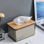 Tissue Holder Bathroom - Elegant Tissue Organizer for Home Decor 8