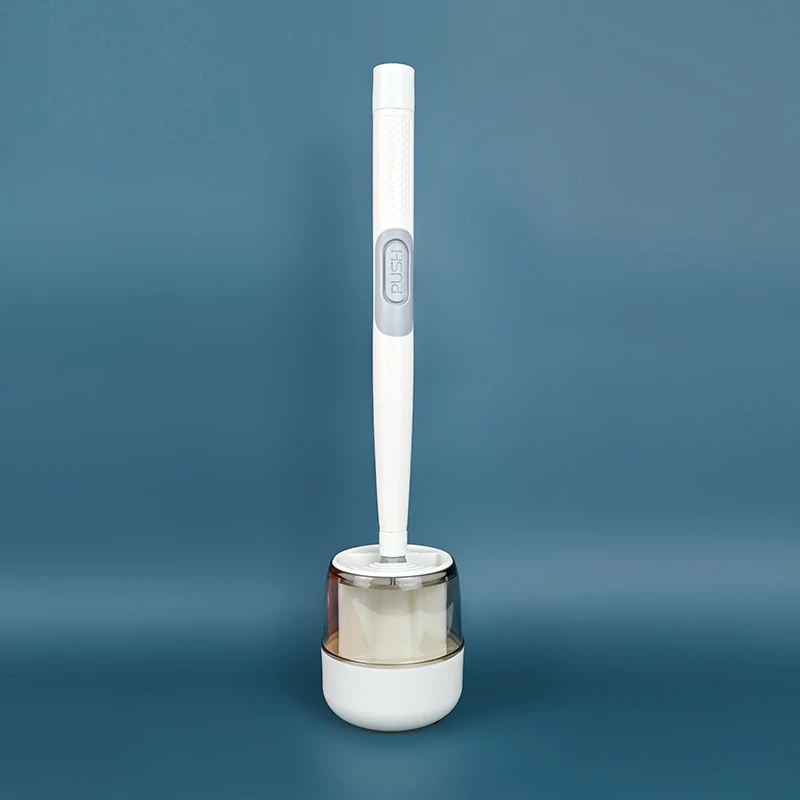 Toilet Brush - Flexible Head & Built-in Soap Dispenser 1
