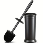 Toilet Brush with Holder - Long Handle for Easy Cleaning & Hygiene 4