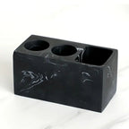 Toothbrush Holder - Durable Resin, Modern Design for Bathroom 0