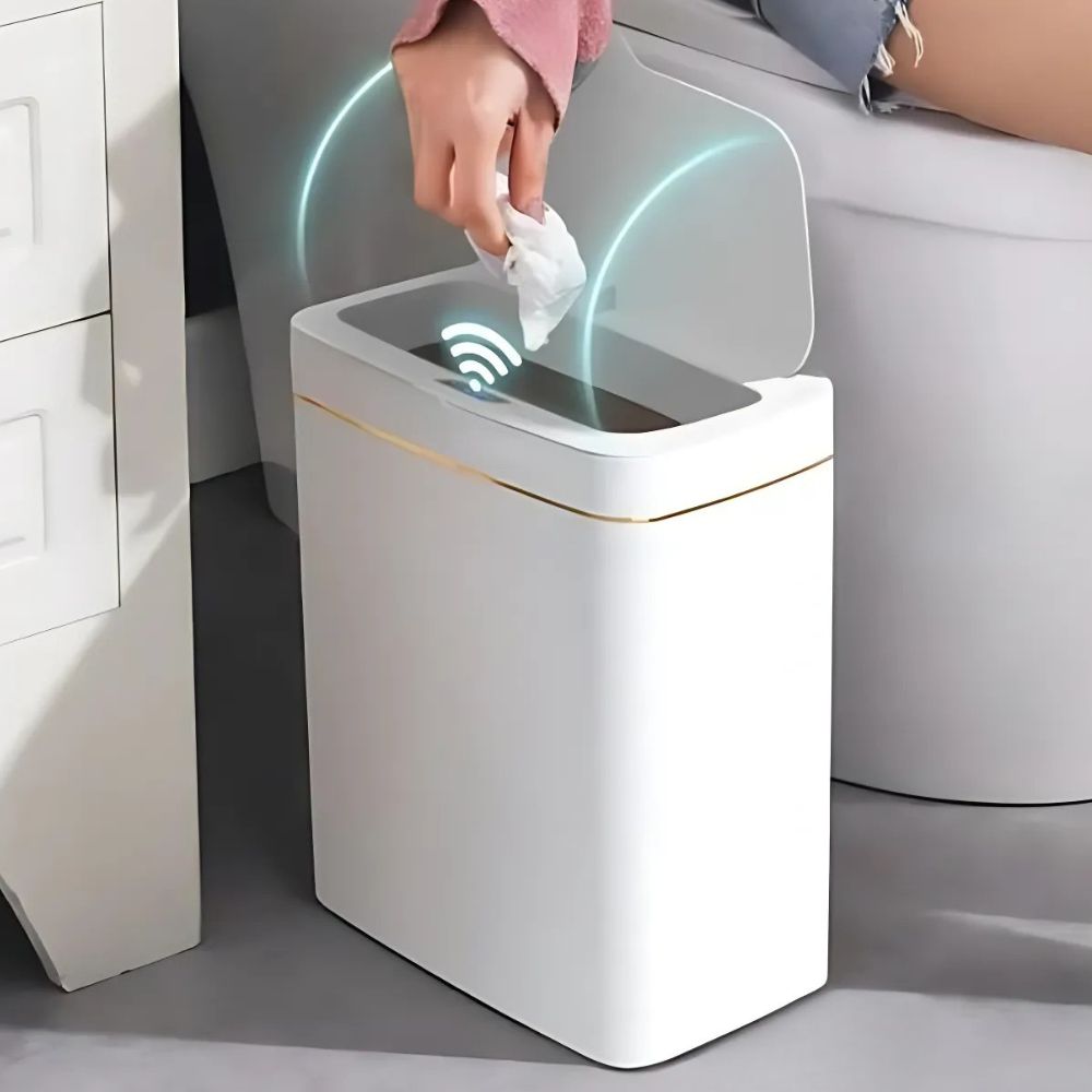 Trash Can 15L Automatic Motion Sensor Battery Operated 1