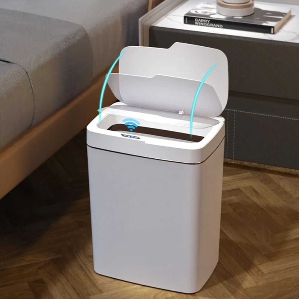 Trash Can 15L Automatic Motion Sensor Battery Operated 2