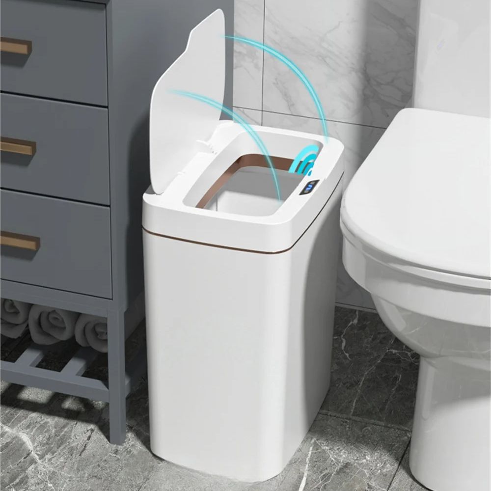 Trash Can 15L Automatic Motion Sensor Battery Operated 4
