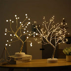 Tree of Light LED Table Lamp - Unique Design for Cozy Ambiance 1
