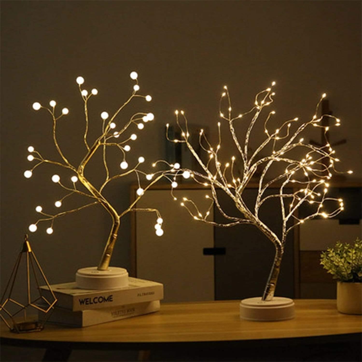 Tree of Light LED Table Lamp - Unique Design for Cozy Ambiance 1