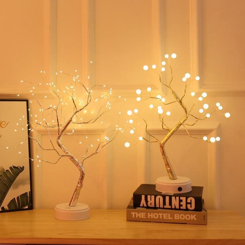 Tree of Light LED Table Lamp - Unique Design for Cozy Ambiance 2