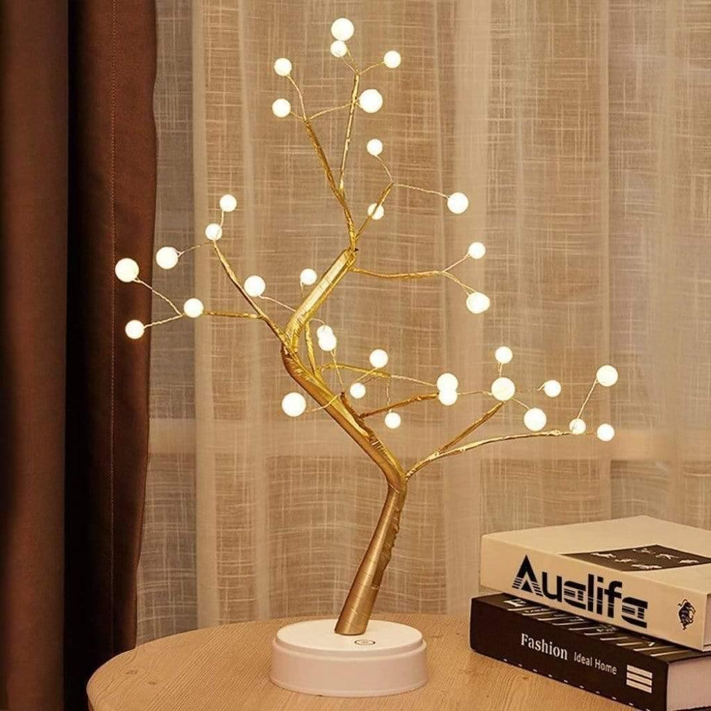 Tree of Light LED Table Lamp - Unique Design for Cozy Ambiance 3