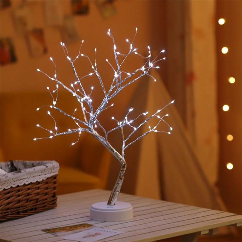 Tree of Light LED Table Lamp - Unique Design for Cozy Ambiance 5