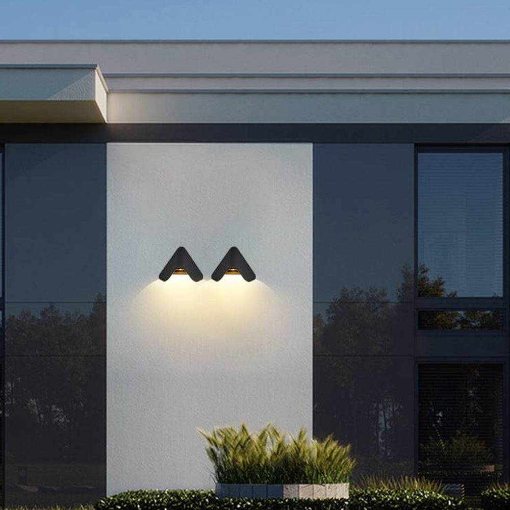 Triangle Outdoor Wall Lamp - Weatherproof Modern Outdoor Wall Lights 3