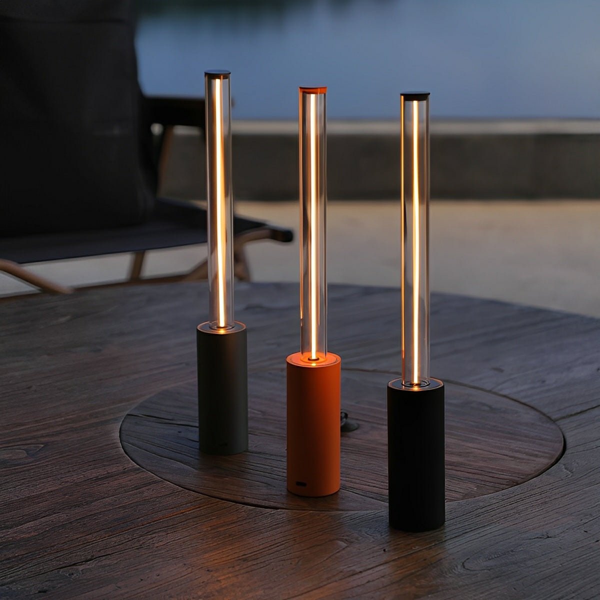 Ultra Slim Cordless Table Lamp - Dimmable 2200K Warm LED Light 2