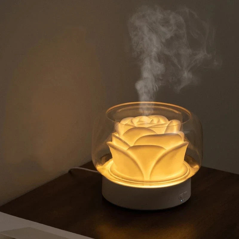 Ultrasonic Aroma Diffuser - Relaxing Mist & LED Ambiance 0