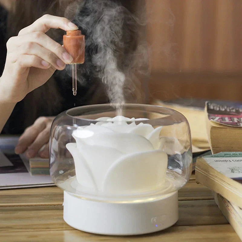 Ultrasonic Aroma Diffuser - Relaxing Mist & LED Ambiance 1