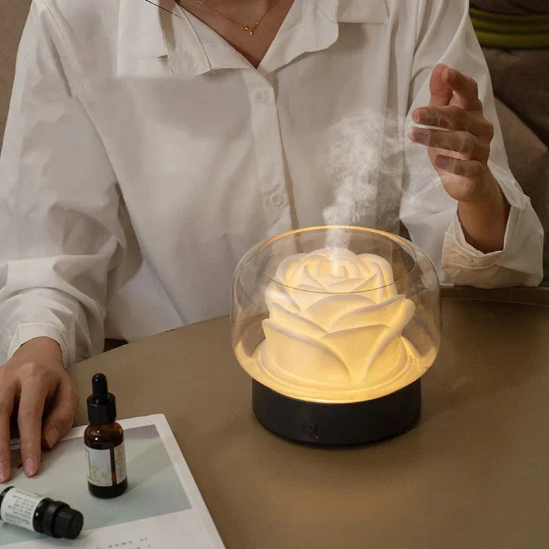 Ultrasonic Aroma Diffuser - Relaxing Mist & LED Ambiance 2