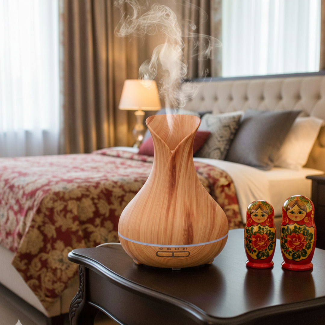 Ultrasonic Essential Oil Diffuser - 4-in-1 Aromatherapy & Humidifier 1