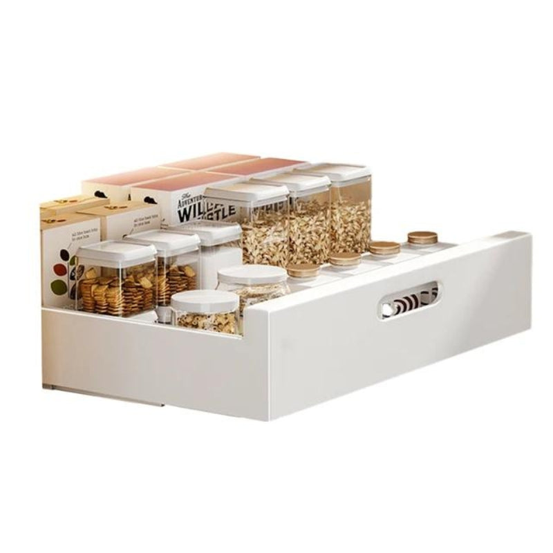 Under Sink Organizer for Kitchen – Adjustable Pantry Organization System with Smooth Pull-Out Design 8