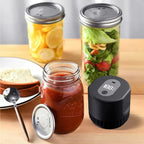 Vacuum-Sealed Jars - Airtight Storage for Fresh Dry Goods & Snacks 0