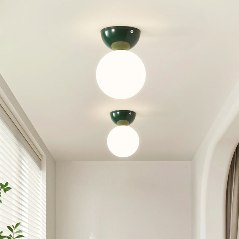 Valentina Flush Mount Ceiling Light - Elegant Metal & Glass Design 2