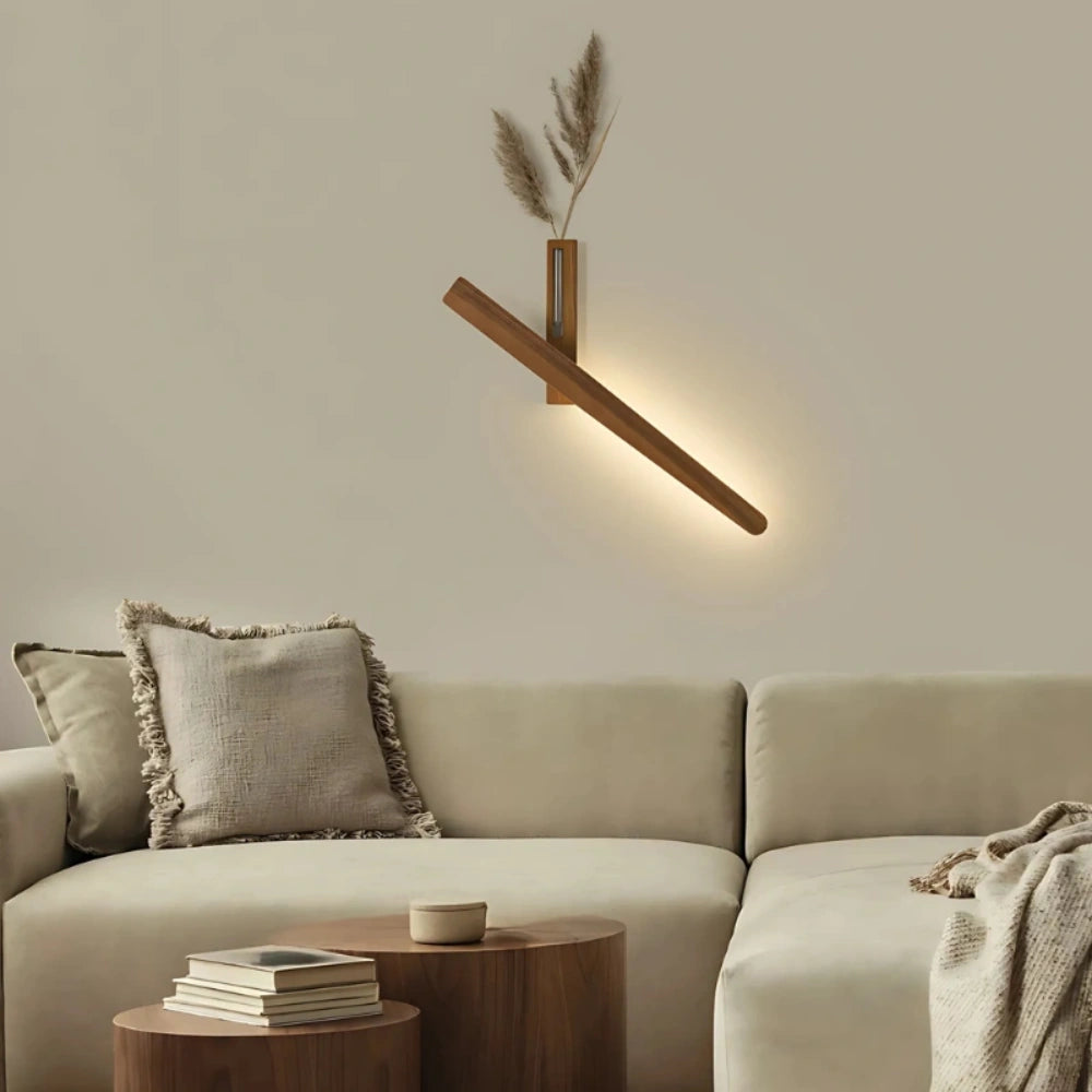Vase Wall Sconce - Adjustable Illumination with Built-in Planter 1