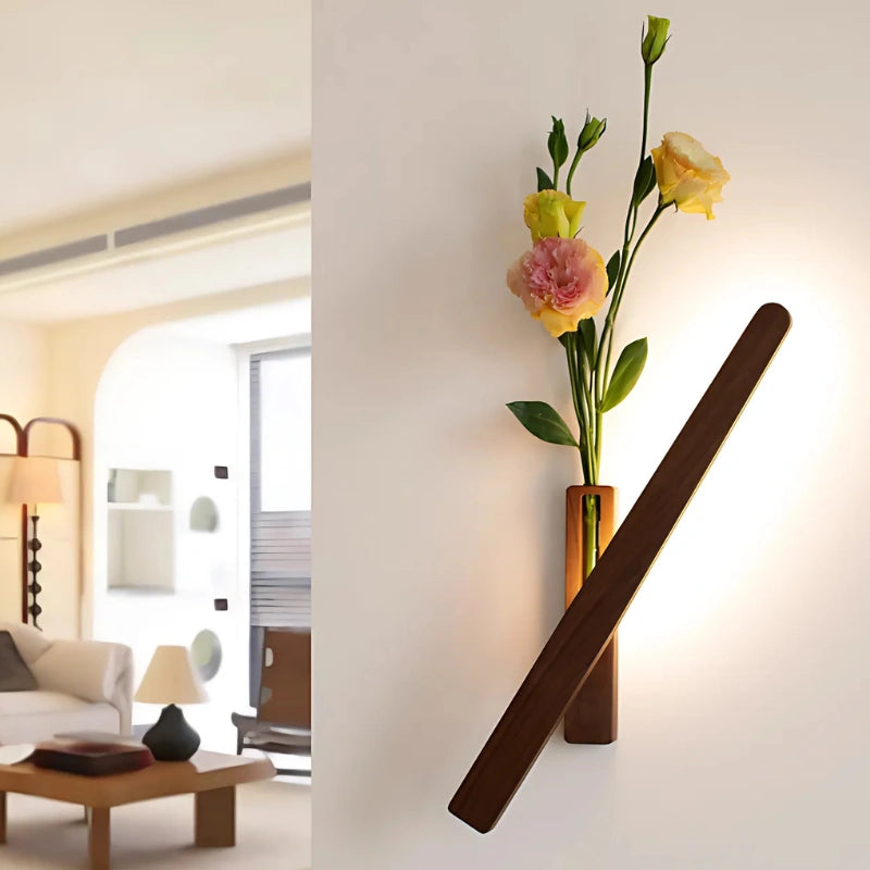 Vase Wall Sconce - Adjustable Illumination with Built-in Planter 3