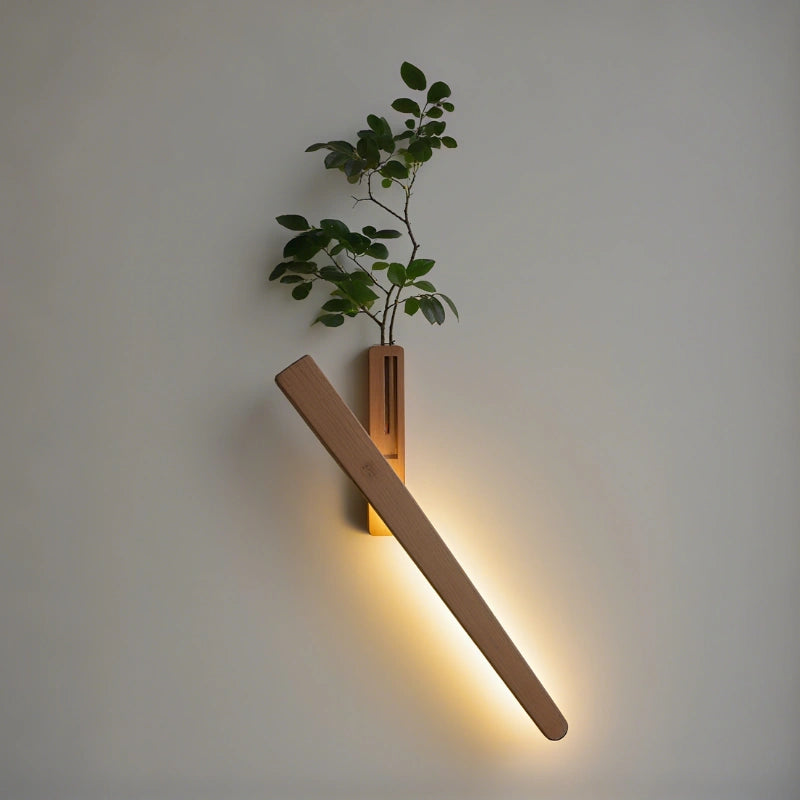 Vase Wall Sconce - Adjustable Illumination with Built-in Planter 4