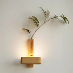 Vase Wall Sconce - Adjustable Illumination with Built-in Planter 5