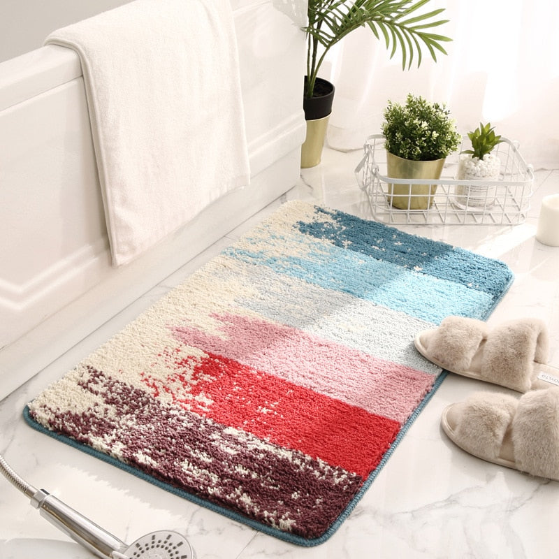Vintage Bath Mat - Soft, Absorbent, Non-Slip Bathroom Rug 20x30 3