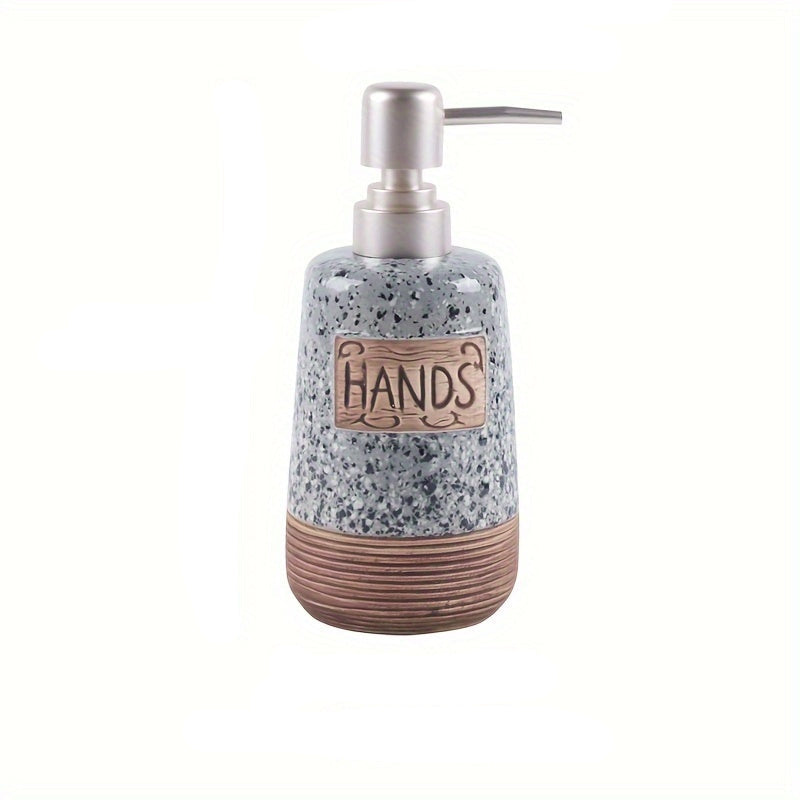 Vintage Ceramic Soap Dispenser - 420ml Capacity for Kitchen & Bathroom 6