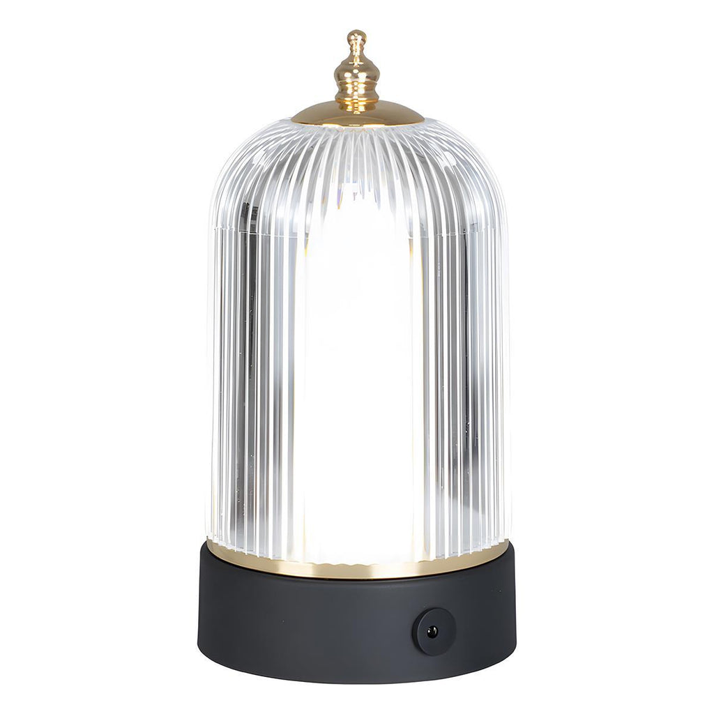 Vintage Dimmable Table Lamp - Rechargeable LED, Touch Control, Portable 8