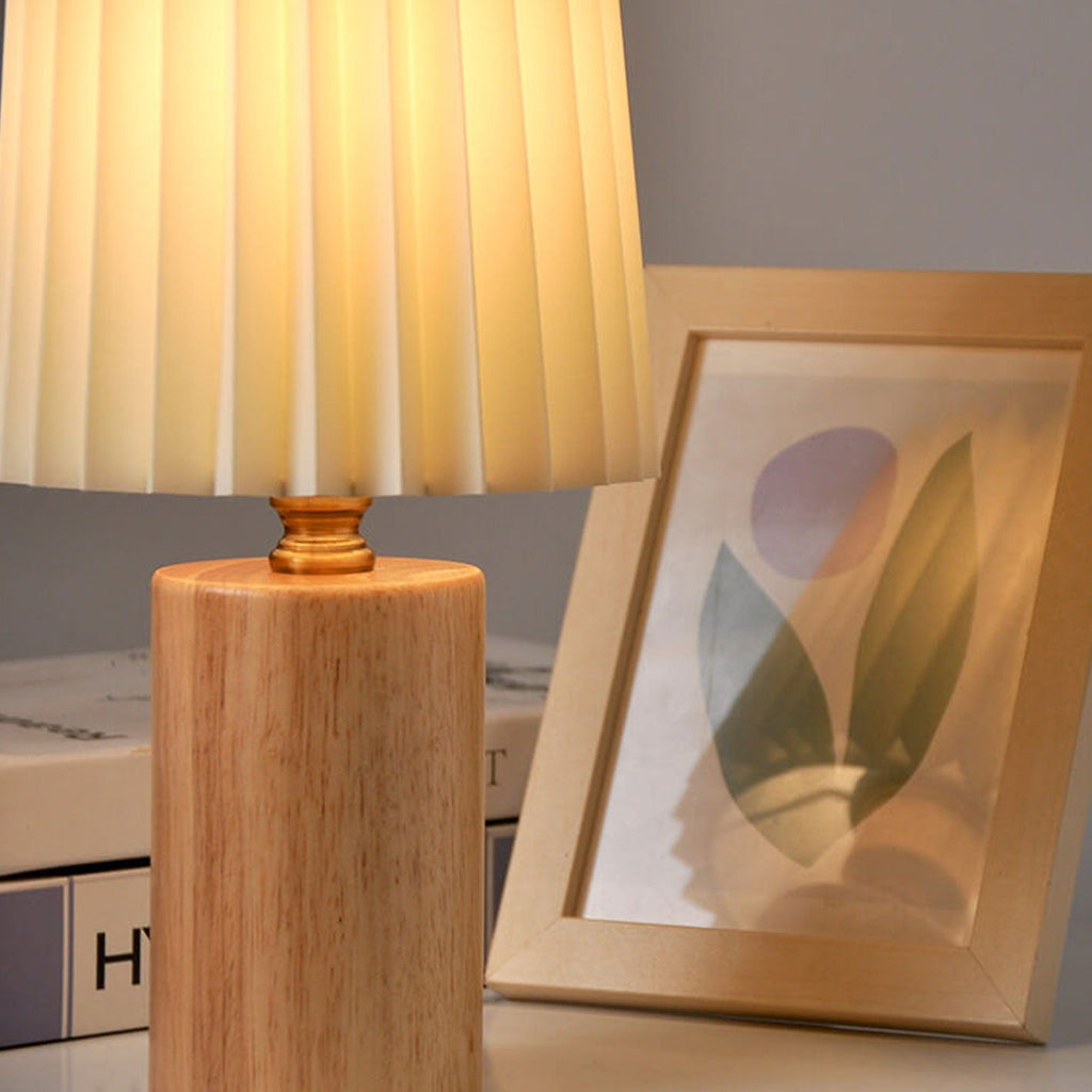 Vintage Korean Table Lamp - Elegant Design for Bedroom or Desk 8