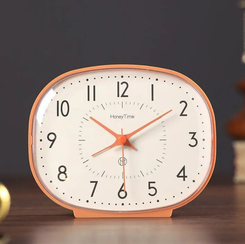 Vintage Table Clock - Silent Movement for Bedroom & Office Decor 8