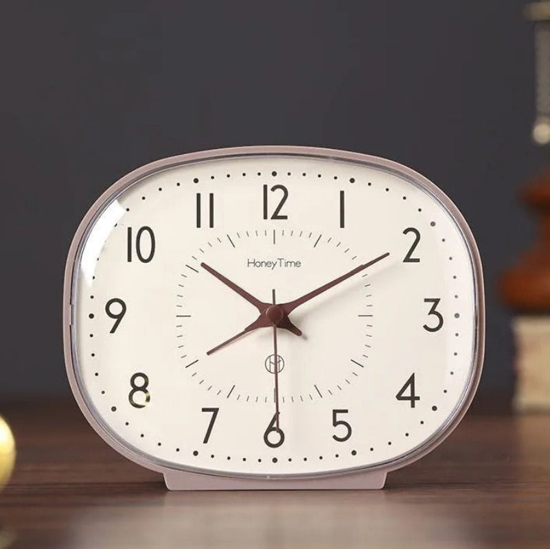 Vintage Table Clock - Silent Movement for Bedroom & Office Decor 9