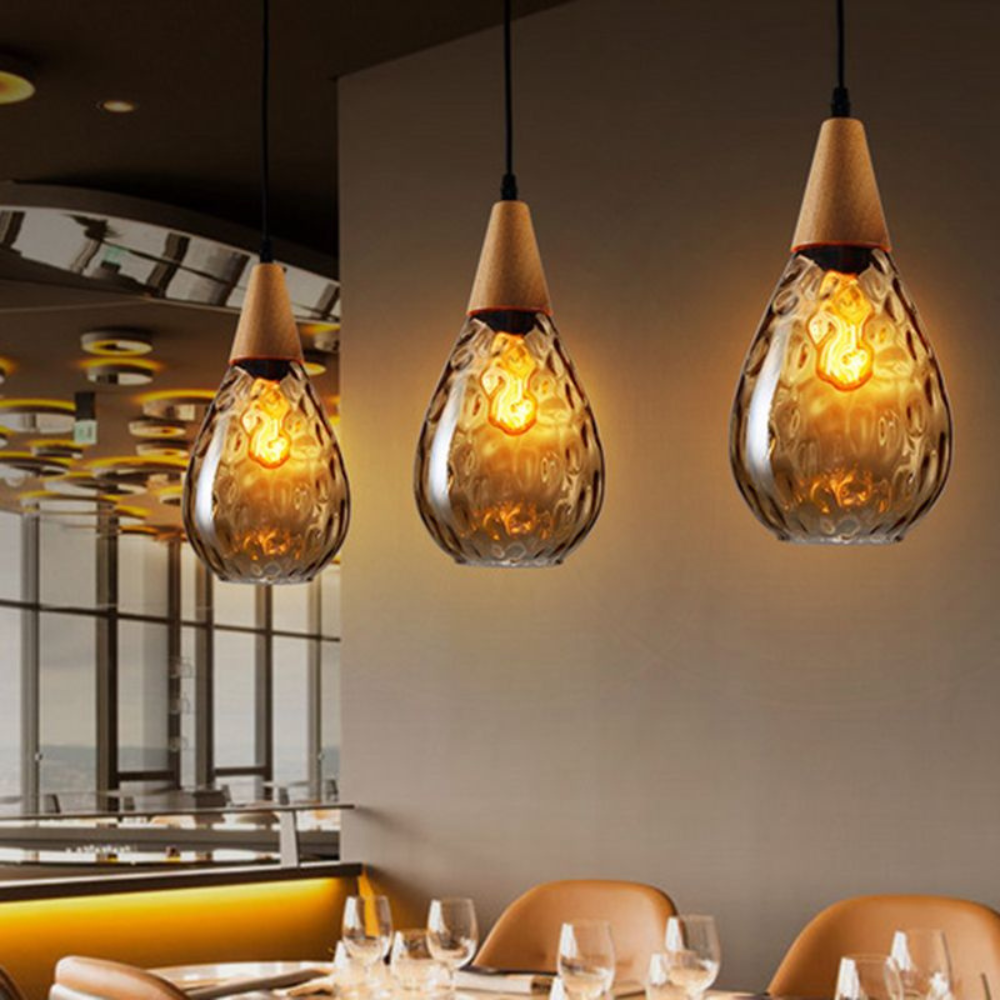 Vintage Teardrop Pendant Light - Elegant Design for Any Space 10