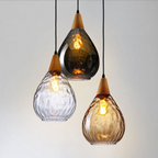 Vintage Teardrop Pendant Light - Elegant Design for Any Space 7