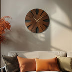 Vintage Wall Clock Decor - Silent Quartz Movement & Durable MDF Design 6