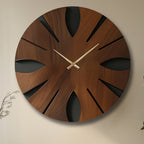 Vintage Wall Clock Decor - Silent Quartz Movement & Durable MDF Design 7