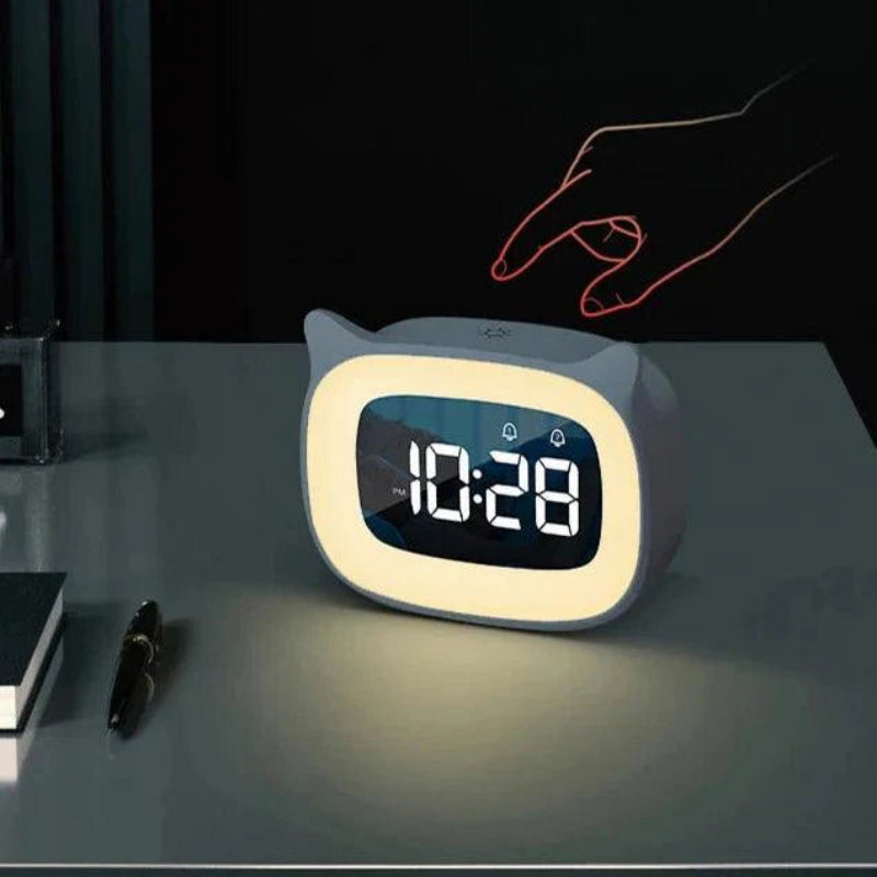 Voice-Controlled LED Alarm Clock - Dual Alarms & Wake Up Light 1