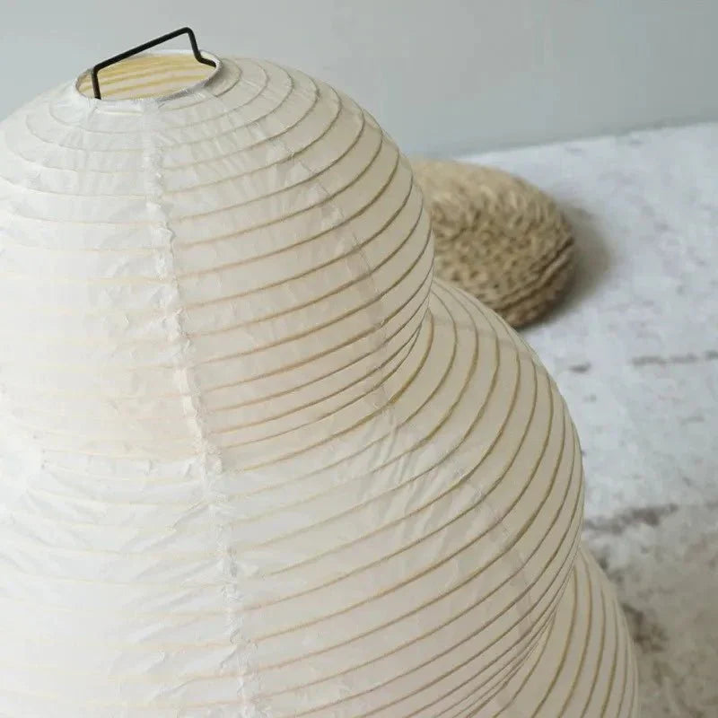 Wabi-Sabi Floor Lamp - Adjustable Tripod Design for Cozy Living Room Lighting 6