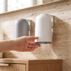 Wall-Mounted Drain Cup - Space-Saving, Fast-Drying Storage Solution 0