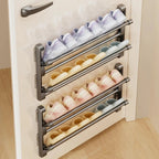 Wall-Mounted Shoe Rack - Space-Saving Shoe Storage with Quick Drying 0